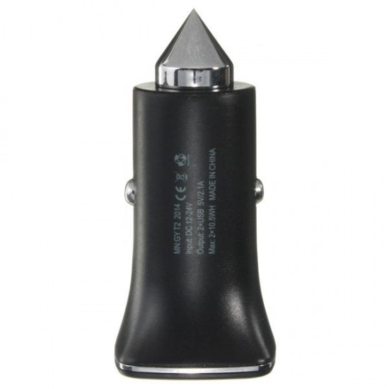 Dual USB Car Charger Power Adapter Cigarette Lighter Socket 12V 24V Dual USB Car Charger Power Adapter Cigarette Lighter Socket 12V 24V