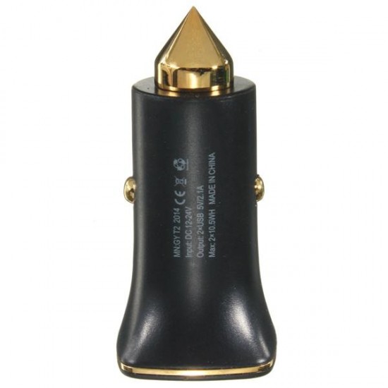 Dual USB Car Charger Power Adapter Cigarette Lighter Socket 12V 24V Dual USB Car Charger Power Adapter Cigarette Lighter Socket 12V 24V