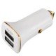 Dual USB Car Charger Power Adapter Cigarette Lighter Socket 12V 24V Dual USB Car Charger Power Adapter Cigarette Lighter Socket 12V 24V