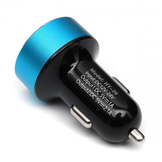 Dual USB Car Fast Charger Adapter LED Display for Phone Universal Dual USB Car Fast Charger Adapter LED Display for Phone Universal