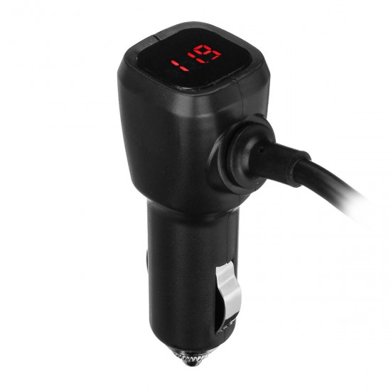 Dual USB Port 3 Way Auto Car Charger Car Cigarette Lighter Socket Splitter Adapter