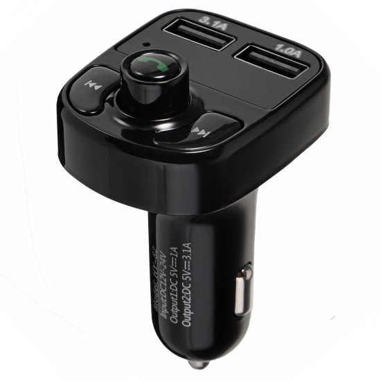 Dual Usb Car Charger MP3 Audio Player bluetooth Car Kit FM Transimittervs Hands Free Phone Charger Dual Usb Car Charger MP3 Audio Player bluetooth Car Kit FM Transimittervs Hands Free Phone Charger