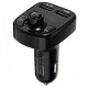 Dual Usb Car Charger MP3 Audio Player bluetooth Car Kit FM Transimittervs Hands Free Phone Charger