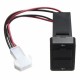 Dual Usb Charger Phone GPS MP3 For Toyota Prado 150 FJ Cruiser RAV4 Land Cruiser