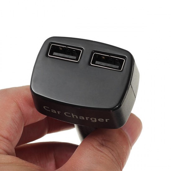 EC2 4 in 1 Dual USB Car Charger Adapter 3.1A Bullet Car Charger for Mobile Phone EC2 4 in 1 Dual USB Car Charger Adapter 3.1A Bullet Car Charger for Mobile Phone
