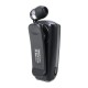 F910 Retractable 2-In-1 Wireless Mono Headset V4.0 Multimedia Headset