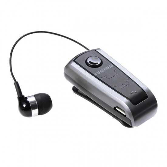 F910 Retractable 2-In-1 Wireless Mono Headset V4.0 Multimedia Headset