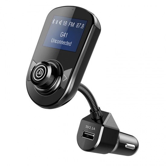 G41 1.77 inch LCD Dot Matrix Display Car Charger bluetooth MP3 Player Audio FM Transmitter