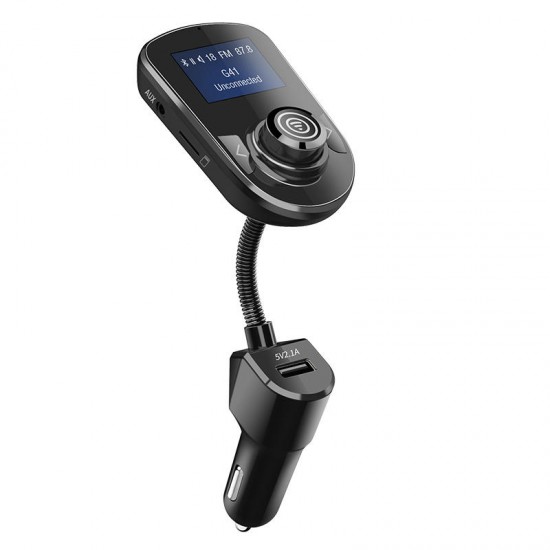 G41 1.77 inch LCD Dot Matrix Display Car Charger bluetooth MP3 Player Audio FM Transmitter