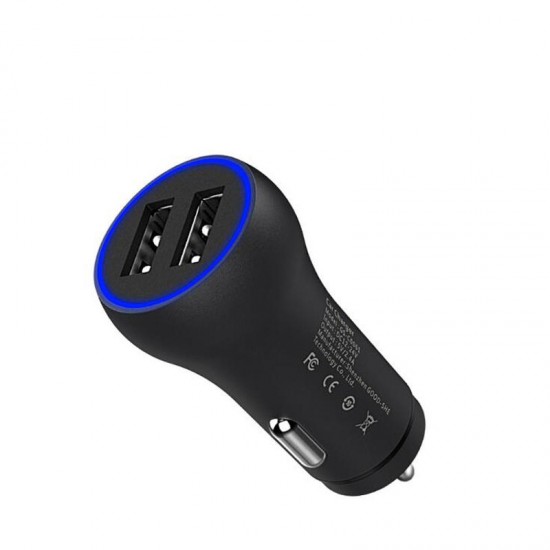 GS-C0061 5V 2.4A Metal Dual USB Mobile Phone Tablet Car Charger With LED Light GS-C0061 5V 2.4A Metal Dual USB Mobile Phone Tablet Car Charger With LED Light