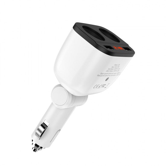 Z28 Dual USB Car LED Mobile Phone Charger 3.1A Charger Digital Display Car Charger Z28 Dual USB Car LED Mobile Phone Charger 3.1A Charger Digital Display Car Charger