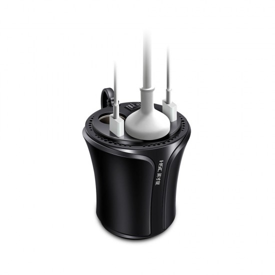 HSC-108B DC 12V to AC 220V Car Inverter QC3.0 Port Dual USB Car Charger HSC-108B DC 12V to AC 220V Car Inverter QC3.0 Port Dual USB Car Charger