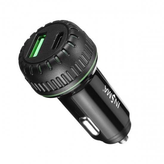 PD+QC(27W+30W) Multi-function Car Charger
