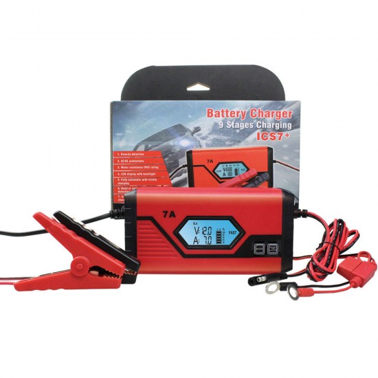 ICS7 100-240V 7A Automatic Repair Battery Car Charger ICS7 100-240V 7A Automatic Repair Battery Car Charger