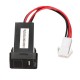 JZ5003-1 Car Battery Charger 2.1A USB Port with Voltage Display Volt Meterr Modify for New Toyota