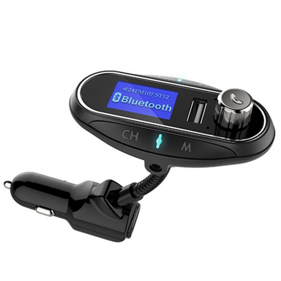 T12 Car bluetooth Kit MP3 Player Car FM Launcher Multifunctional Car Kit