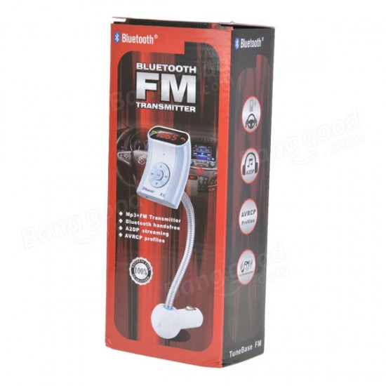 M388 Auto Kit FM Transmitter Modulator Car MP3 Player For IPhone/IPod
