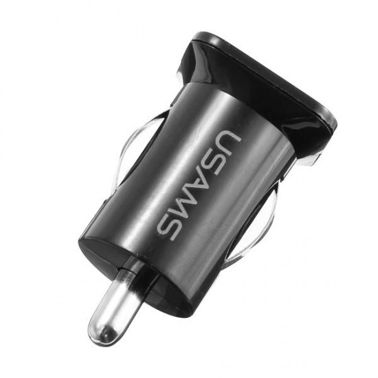 Mini Dual Port USB Car Charger 3.1A Car Adapter For iPhone iPad