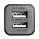 Mini Dual Port USB Car Charger 3.1A Car Adapter For iPhone iPad Mini Dual Port USB Car Charger 3.1A Car Adapter For iPhone iPad