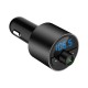 Mini LED Display Dual USB bluetooth Hands-free Smart Quick Wireless 3.6A Car Charger with Microphone Mini LED Display Dual USB bluetooth Hands-free Smart Quick Wireless 3.6A Car Charger with Microphone