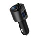 Mini LED Display Dual USB bluetooth Hands-free Smart Quick Wireless 3.6A Car Charger with Microphone Mini LED Display Dual USB bluetooth Hands-free Smart Quick Wireless 3.6A Car Charger with Microphone