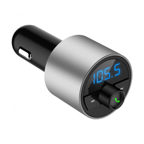 Mini LED Display Dual USB bluetooth Hands-free Smart Quick Wireless 3.6A Car Charger with Microphone Mini LED Display Dual USB bluetooth Hands-free Smart Quick Wireless 3.6A Car Charger with Microphone