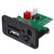 Mini MP3 Module WAV Audio Decoder Board With Amplifier Remote Control