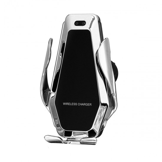 New Automatic Wireless Car Charging Charger Mount Clamping Vent Phone Holder