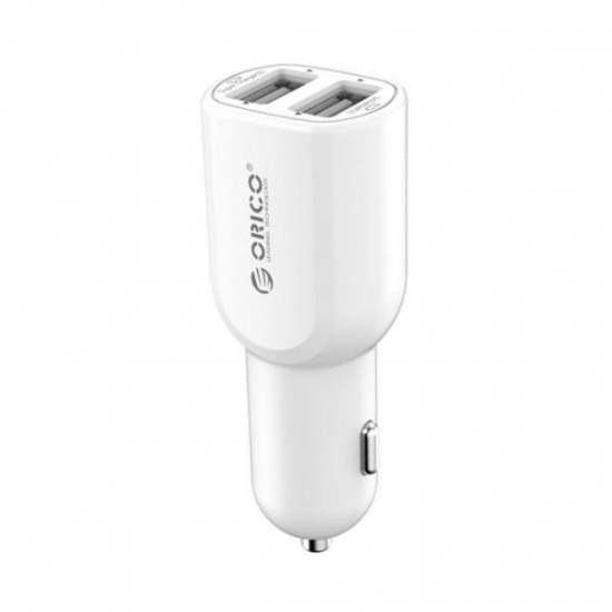 UCA-2U 2 Port USB Car Charger 2.4A 1.5A for Ipad Iphone Android with CE/FCC/3C/ROHS