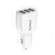 UCA-2U 2 Port USB Car Charger 2.4A 1.5A for Ipad Iphone Android with CE/FCC/3C/ROHS