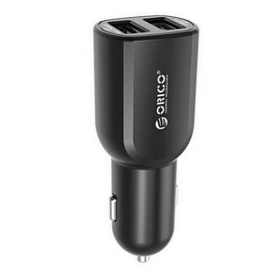 UCA-2U 2 Port USB Car Charger 2.4A 1.5A for Ipad Iphone Android with CE/FCC/3C/ROHS