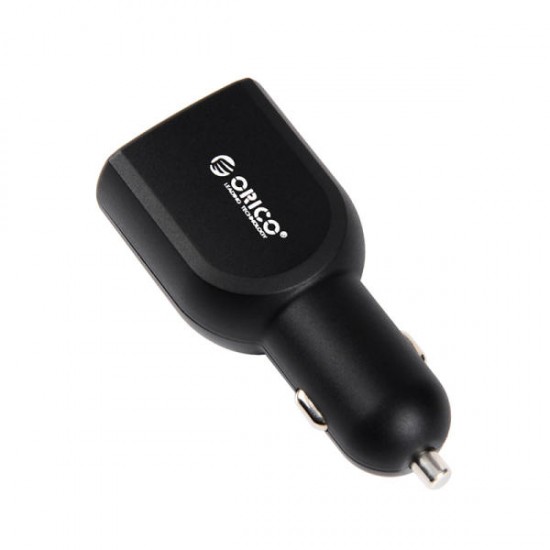 UCA-3U 3 Port USB Car Charger 2.4A 1A for iPad/iPhone/iPod/HTC