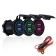 P15-S Touch Switch with Power Cord 2.1A+2.1A Dual USB Car Motorized Modified Charger Mobile Phone 12-24V P15-S Touch Switch with Power Cord 2.1A+2.1A Dual USB Car Motorized Modified Charger Mobile Phone 12-24V