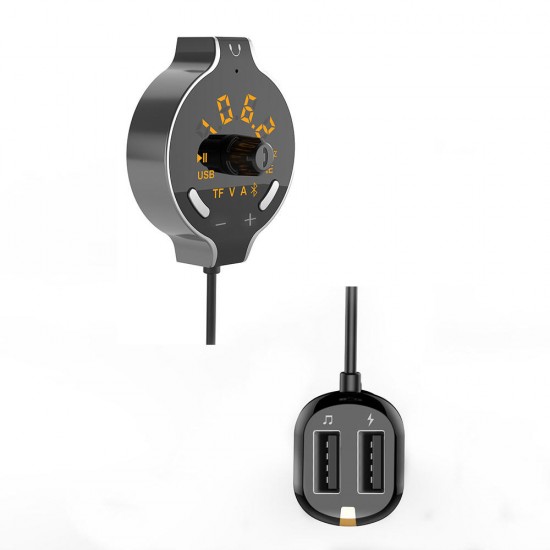 bluetooth TM Transmitter Dual USB Car Charger Wireless Support Aux-in/U Disk bluetooth TM Transmitter Dual USB Car Charger Wireless Support Aux-in/U Disk