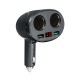 QC3.0 C igarette Lig hter Car USB 12V-24V 2 Port Charger Socket Splitter Plug Adapter Car Charger 2in1 QC3.0 C igarette Lig hter Car USB 12V-24V 2 Port Charger Socket Splitter Plug Adapter Car Charger 2in1