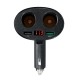 QC3.0 C igarette Lig hter Car USB 12V-24V 2 Port Charger Socket Splitter Plug Adapter Car Charger 2in1 QC3.0 C igarette Lig hter Car USB 12V-24V 2 Port Charger Socket Splitter Plug Adapter Car Charger 2in1