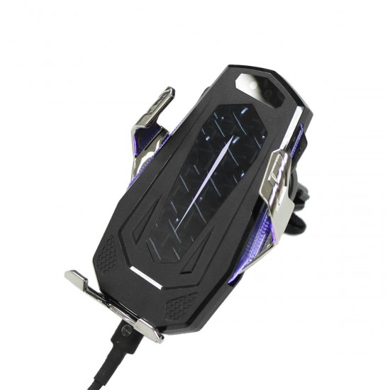 Wireless Fast Car Charger 10W Vehicle Charger Car Phone Holder Black Wireless Fast Car Charger 10W Vehicle Charger Car Phone Holder Black