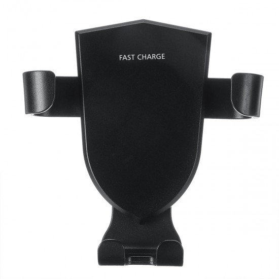 Qi Auto Wireless Car Charger Fast Charging Mount Clamping Air Vent Phone Holder