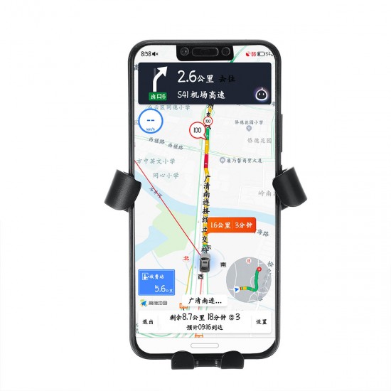 Qi Auto Wireless Car Charger Fast Charging Mount Clamping Air Vent Phone Holder Qi Auto Wireless Car Charger Fast Charging Mount Clamping Air Vent Phone Holder
