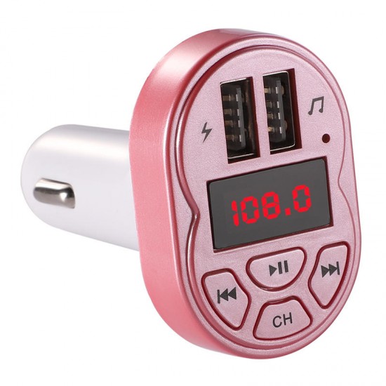 A2 Handsfree Car MP3 Player Car Charger Support bluetooth