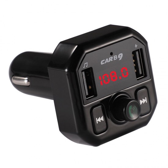 B9 Car MP3 Player Car Charger Support bluetooth And FM Transmission