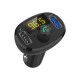 BT23 QC3.0 Hands-free bluetooth Car Charger Dual USB Fast Charging Car bluetooth MP3