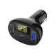 C02 Black Car Charger Digital Display QC3.0 Fast Charge Type-c C02 Black Car Charger Digital Display QC3.0 Fast Charge Type-c