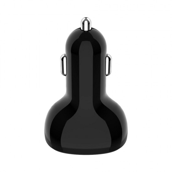 C02 Black Car Charger Digital Display QC3.0 Fast Charge Type-c C02 Black Car Charger Digital Display QC3.0 Fast Charge Type-c