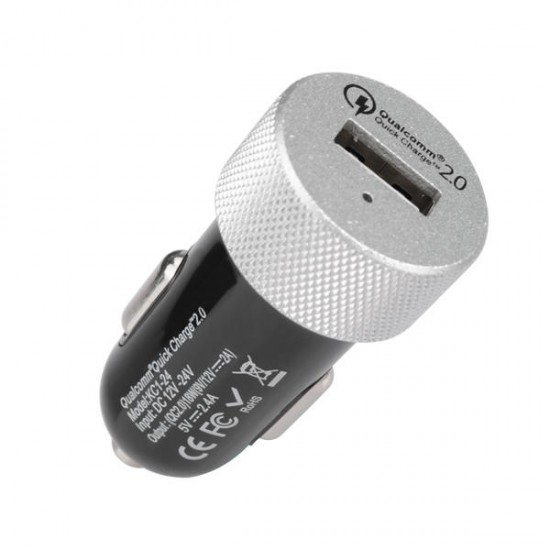 Quick Charge 2.0 Car Quick Charger 2.0 USB Intelligent Bulle Car Charger For Smartphone Quick Charge 2.0 Car Quick Charger 2.0 USB Intelligent Bulle Car Charger For Smartphone