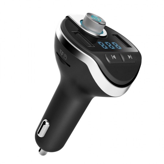 T20 Car bluetooth MP3 Music Player Car FM Transmitter Phone Handsfree Car Charger