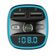 T25 bluetooth 5.0 Car bluetooth Transmitter Car MP3 Player U Disk Car mp3 Card Machine