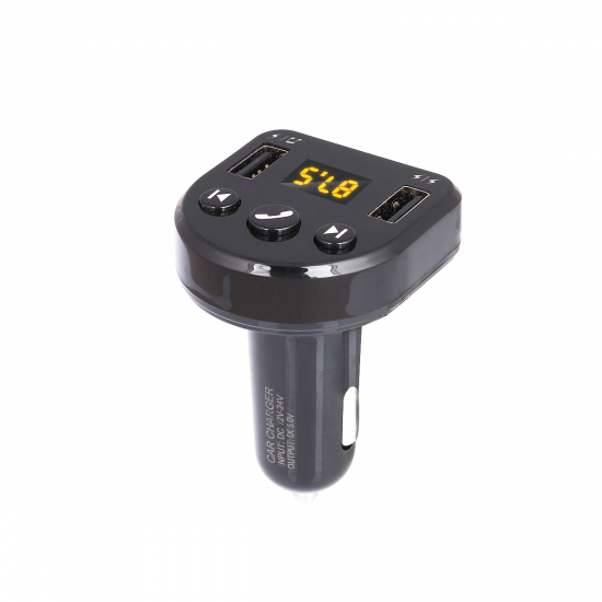 T852 Car Charger MP3 Player Smart Dual USB bluetooth Receiver Transmitter Playback Hands-free FM T852 Car Charger MP3 Player Smart Dual USB bluetooth Receiver Transmitter Playback Hands-free FM