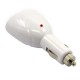 T17252 Car Charger 1 Separate 2 Two USB Power Adapter Cigratte Lighter Plug for Digital Device
