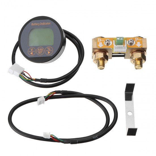 TR16 50A/100A/350A 80V Battery Current Voltmeter LCD Display Digital Tester Monitor